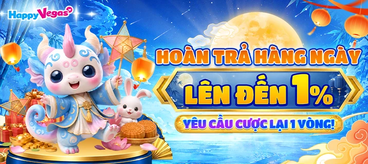 1% Hoàn Trả Mỗi Ngày!