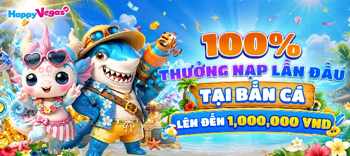 100% Bắn Cá Thưởng Chào Mừng!
