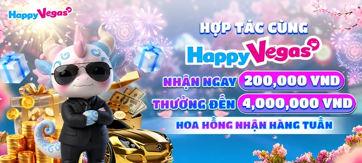 Cộng Tác Cùng  HappyVegas!
