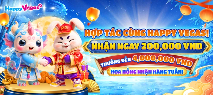 Cộng Tác Cùng  HappyVegas!
