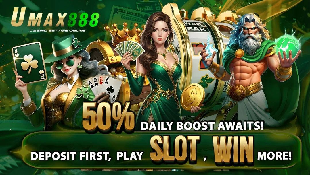 DAILY FIRST DEPOSIT BONUS – UMAX888 SLOT