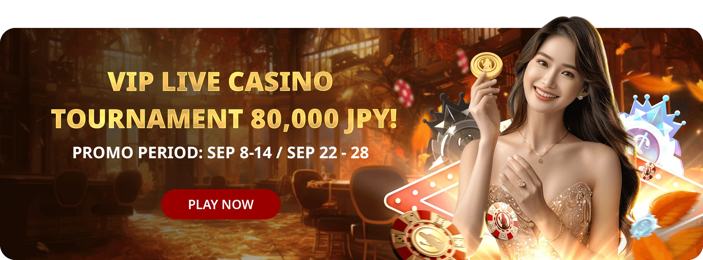 VIP LIVE CASINO TOURNAMENT!