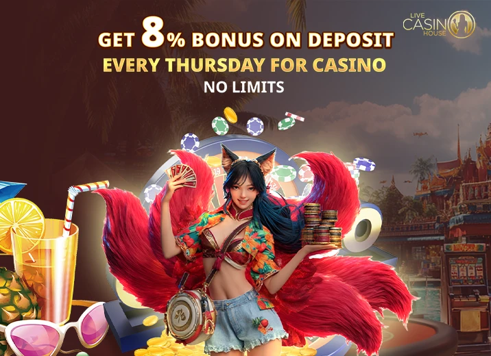 Live Casino Thurday Deposit Bonus!