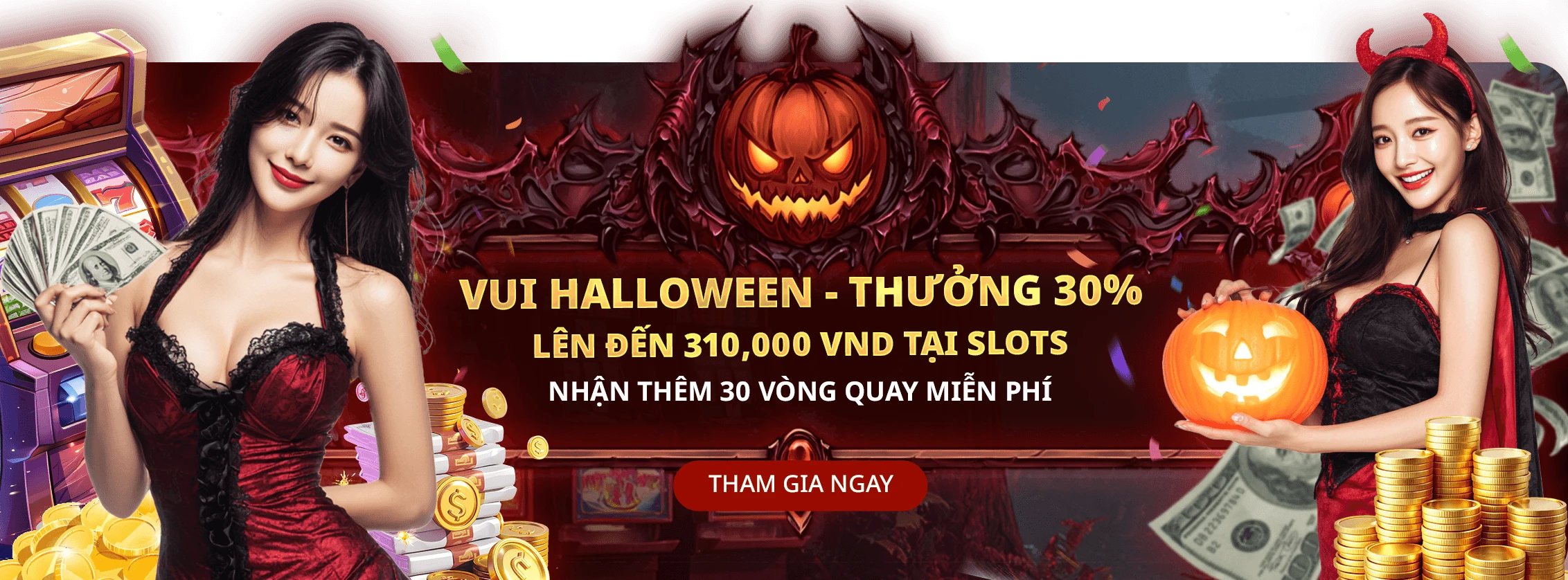 Slots - Halloween Bonus