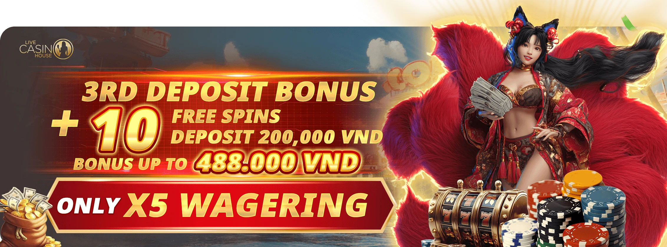 3RD Deposit Bonus!