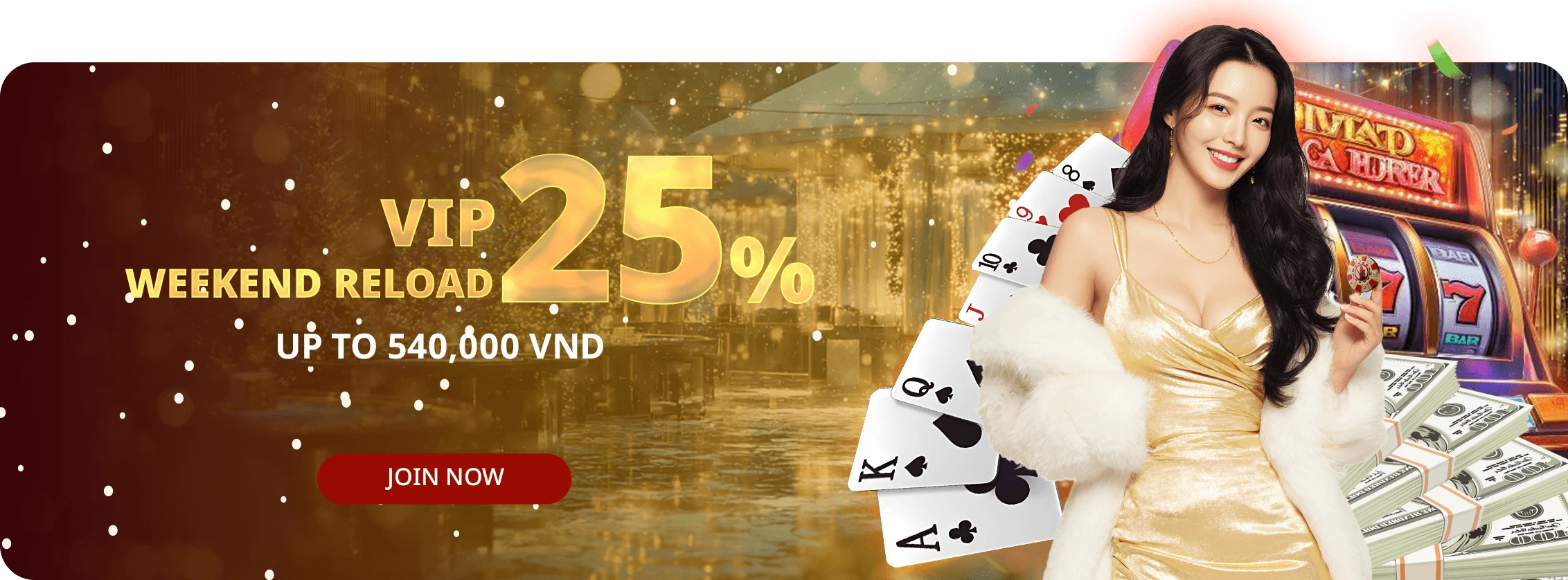 VIP Weekend Reload 25%