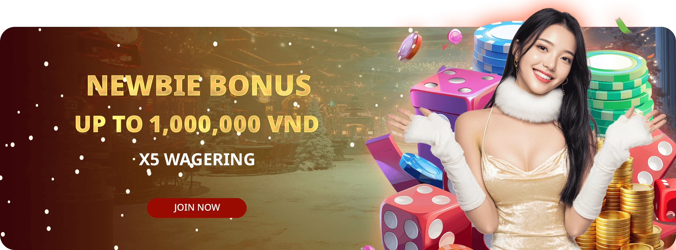 Newbie Promotion – Bonus Up To 1,000,000 VND!