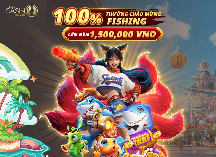 100% Bắn Cá Thưởng Chào Mừng!