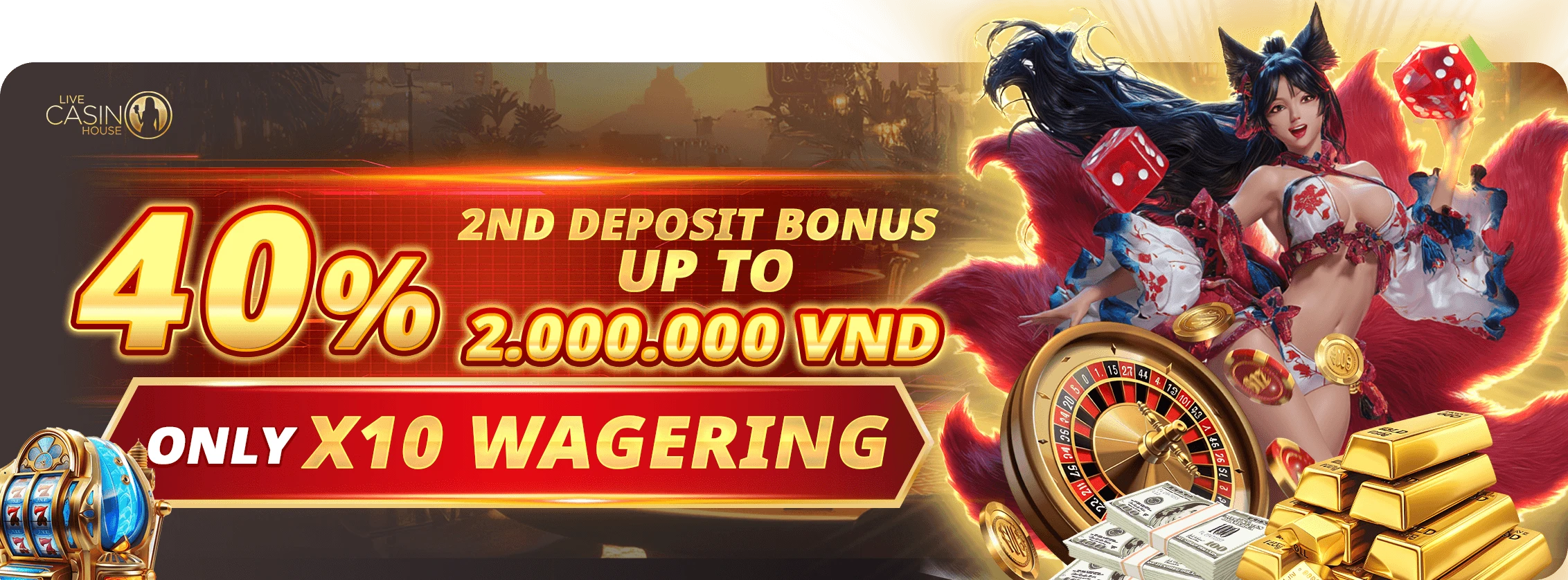 2ND Deposit Bonus!