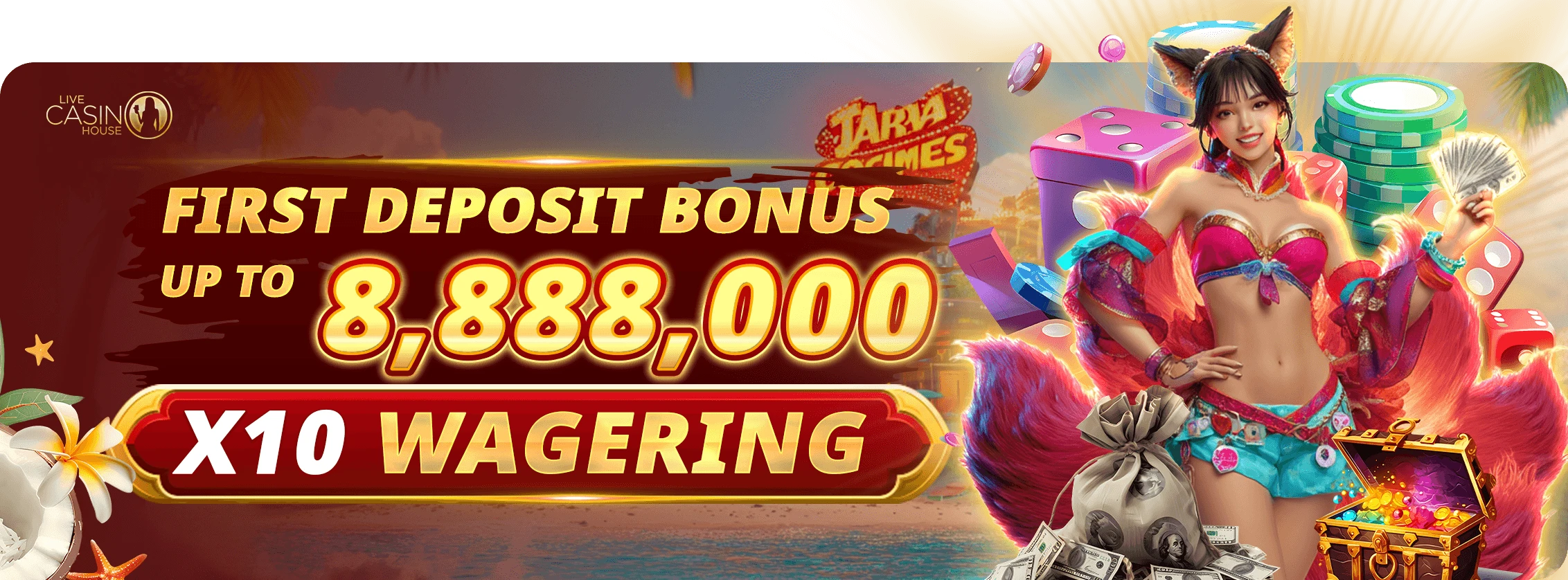 FIRST DEPOSIT BONUS