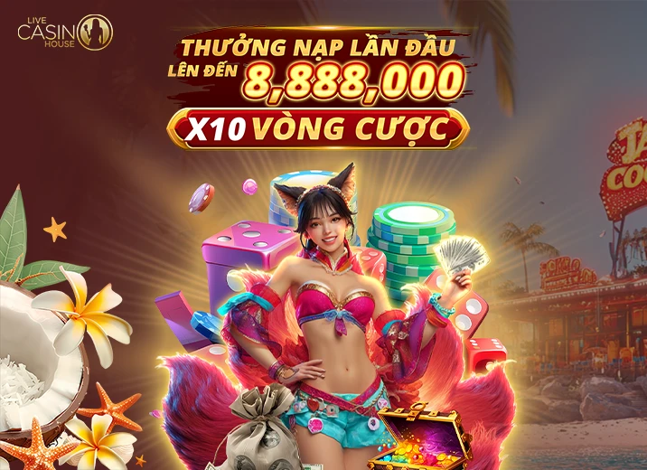 Thưởng Nạp Đầu Lên Đến 8,888,000 VND!