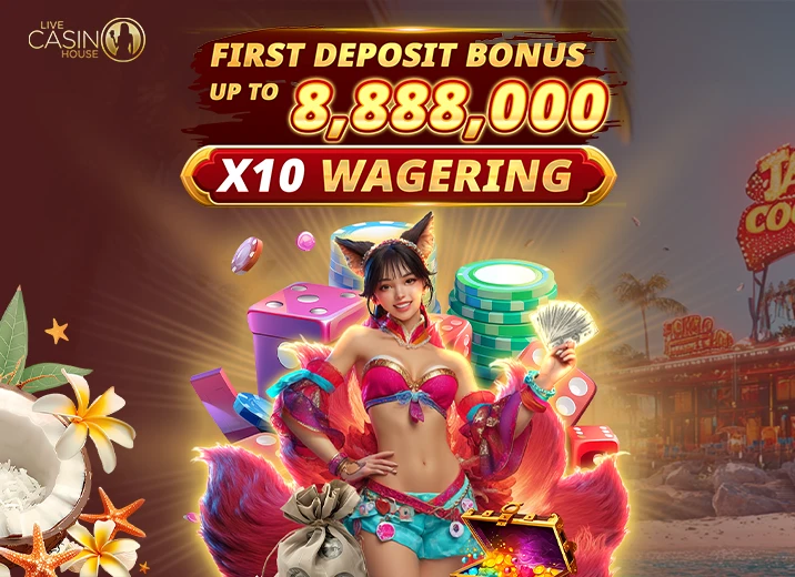 First Deposit Bonus Up To 8,888,000 VND!
