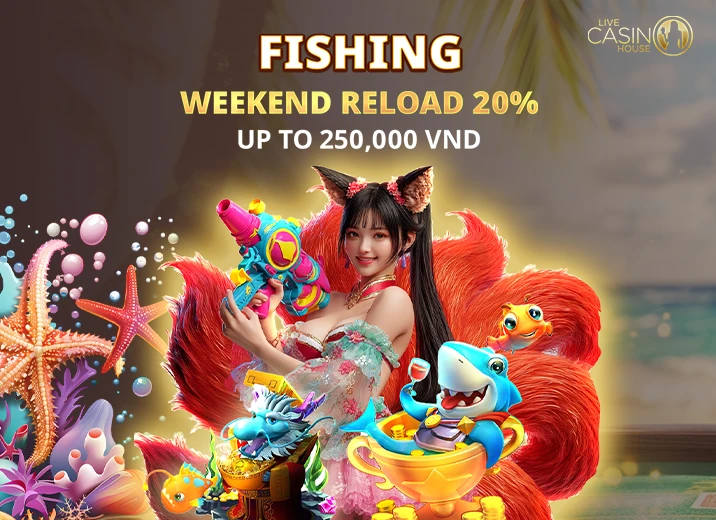Fishing 20% Weekend Reload!