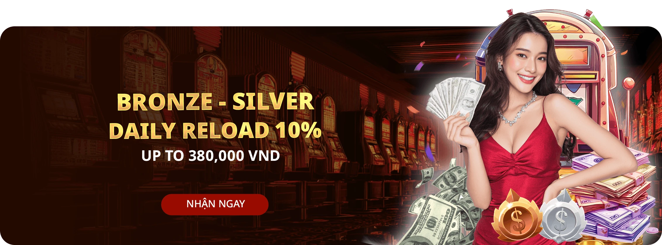 REG daily reload 10%