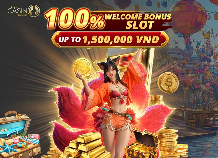 Slots 100% Welcome Bonus!