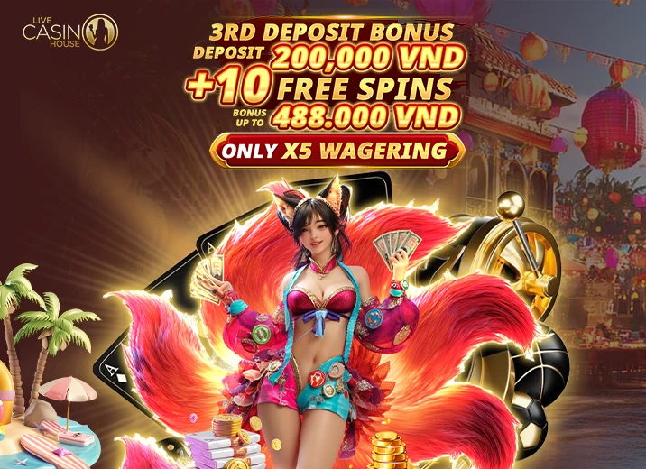 3rd Deposit Bonus!