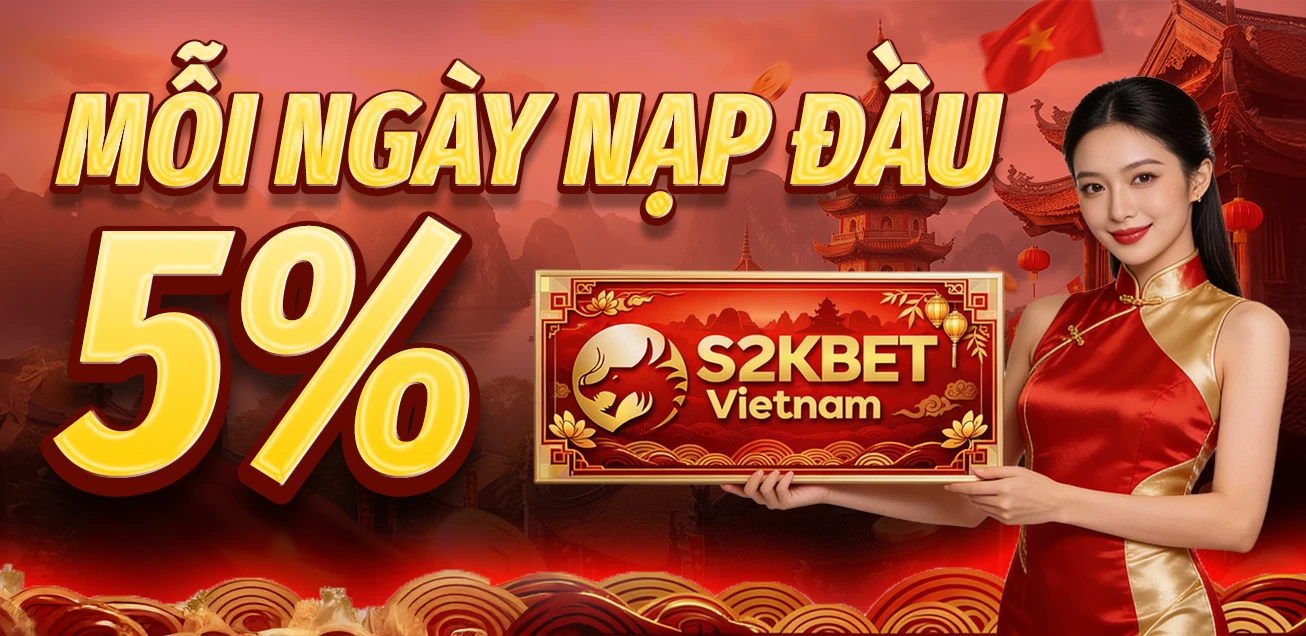 MỖI NGÀY NẠP ĐẦU 5%