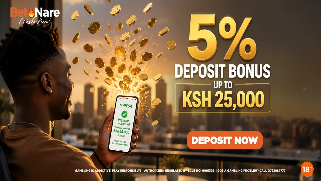 5% Starter Deposit Bonus