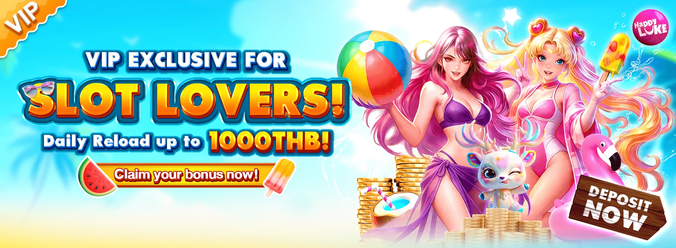All VIP - Daily Reload 15% (SLOT) -