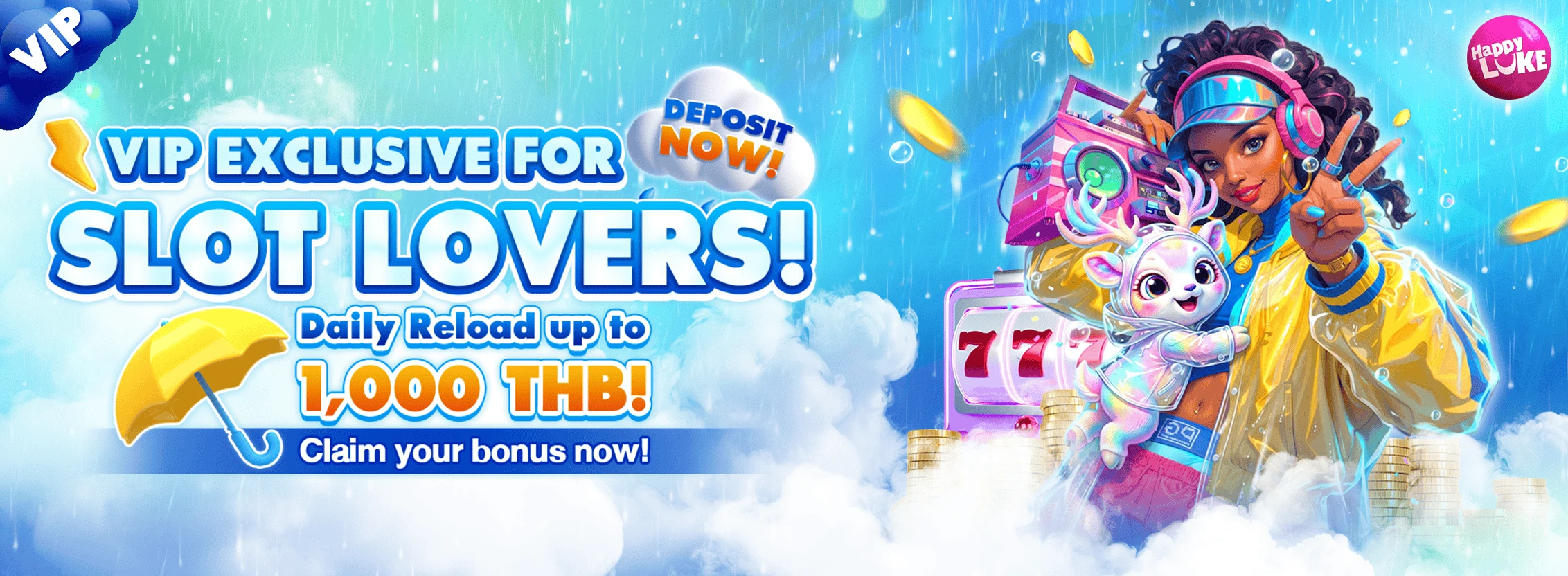 All VIP - Daily Reload 15% (SLOT) 