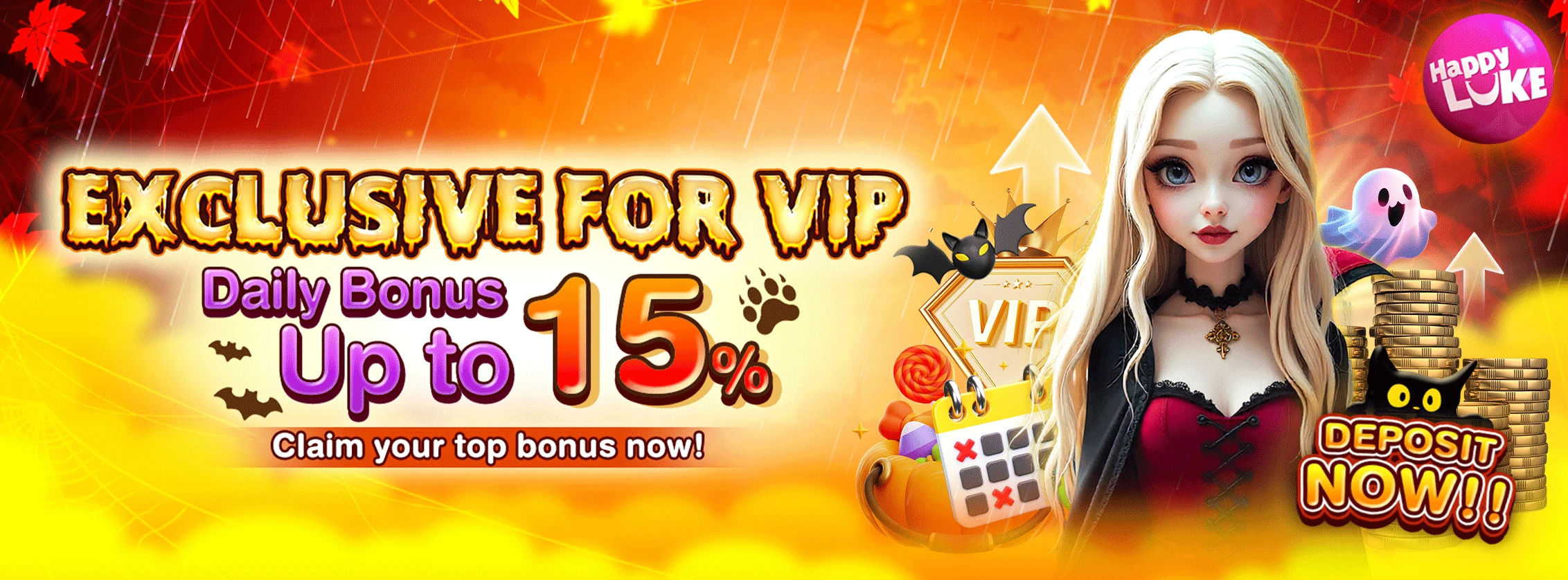 VIP Daily Reload 15%