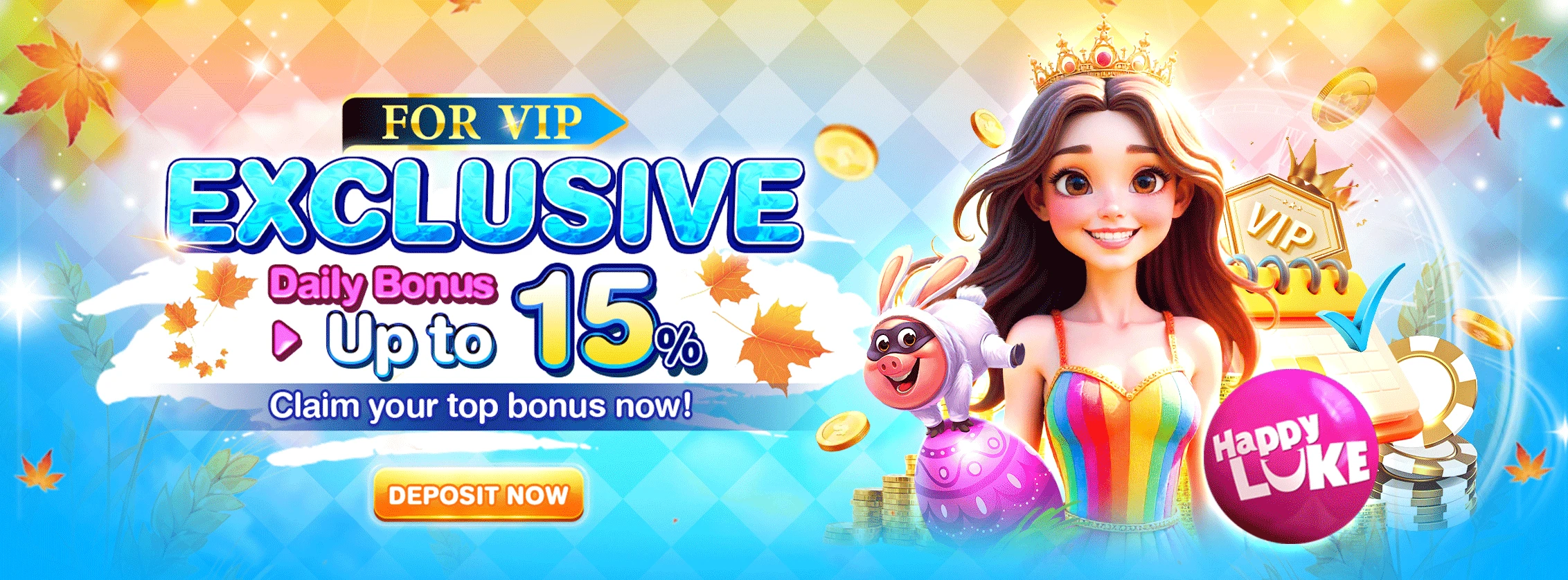 VIP Daily Reload 15%