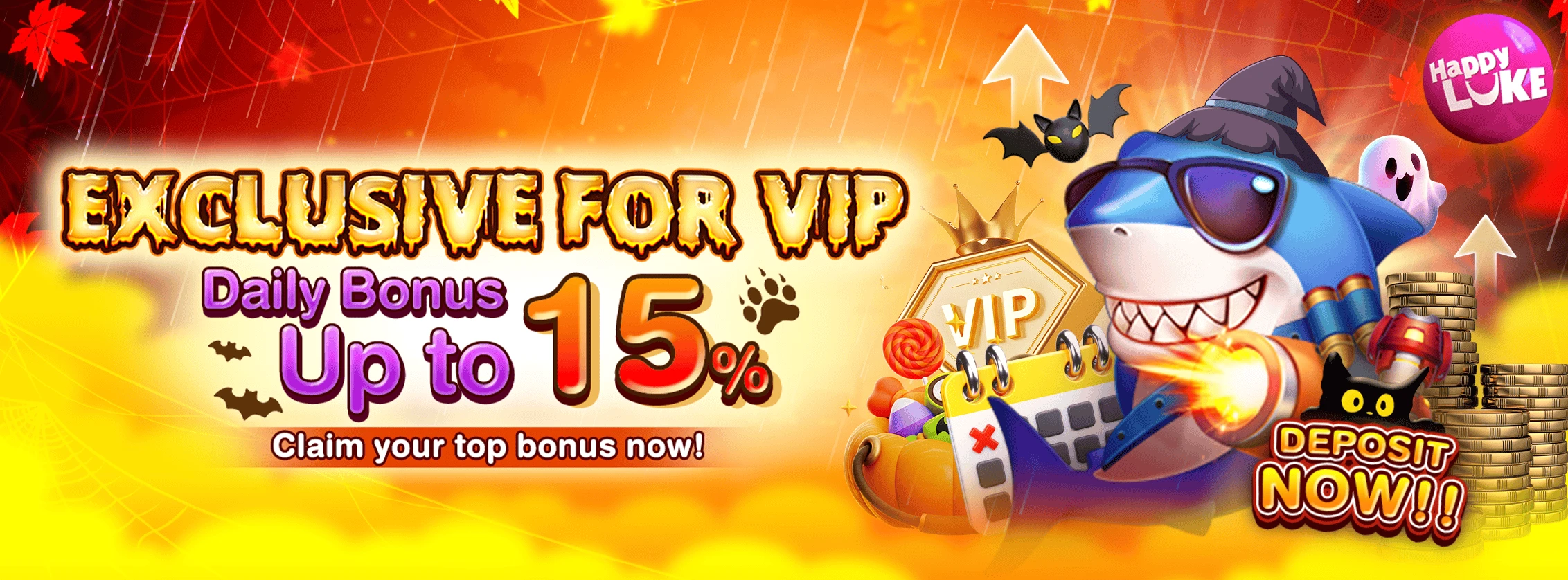 VIP Daily Reload 15%