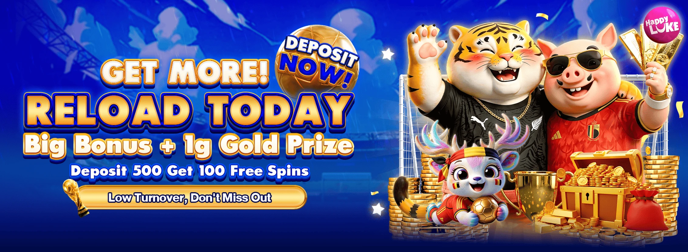 Exciting Reload Bonus – First Week Blast