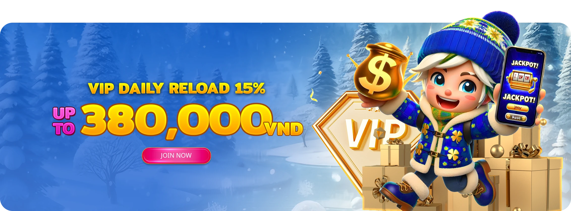 VIP Daily Reload 15%