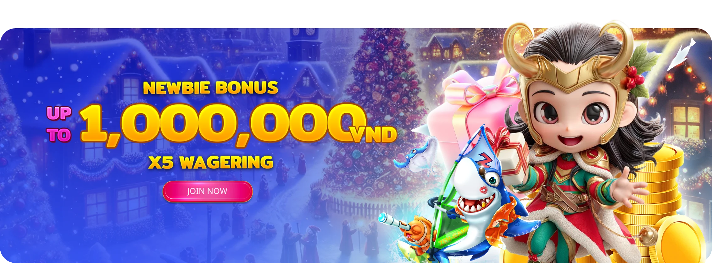 Newbie Promotion – Bonus Up To 1,000,000 VND!	