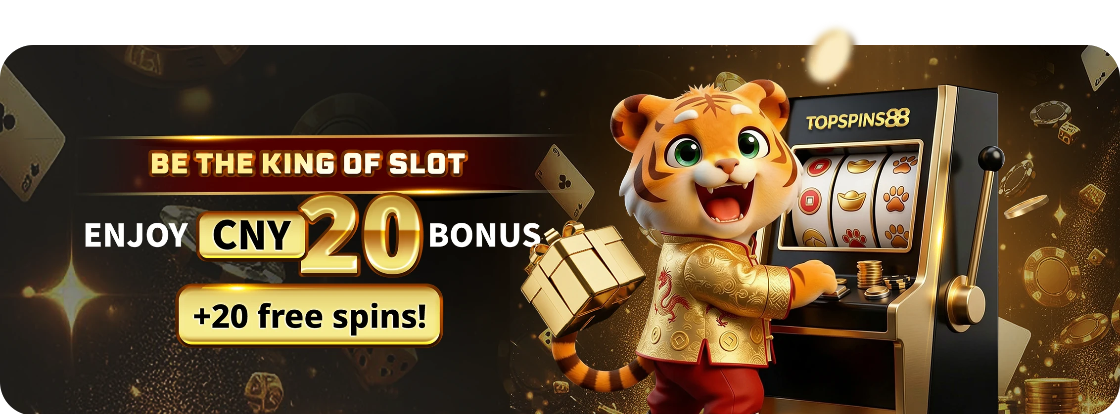 EN - Be the king of slot  - Daily reload bonus