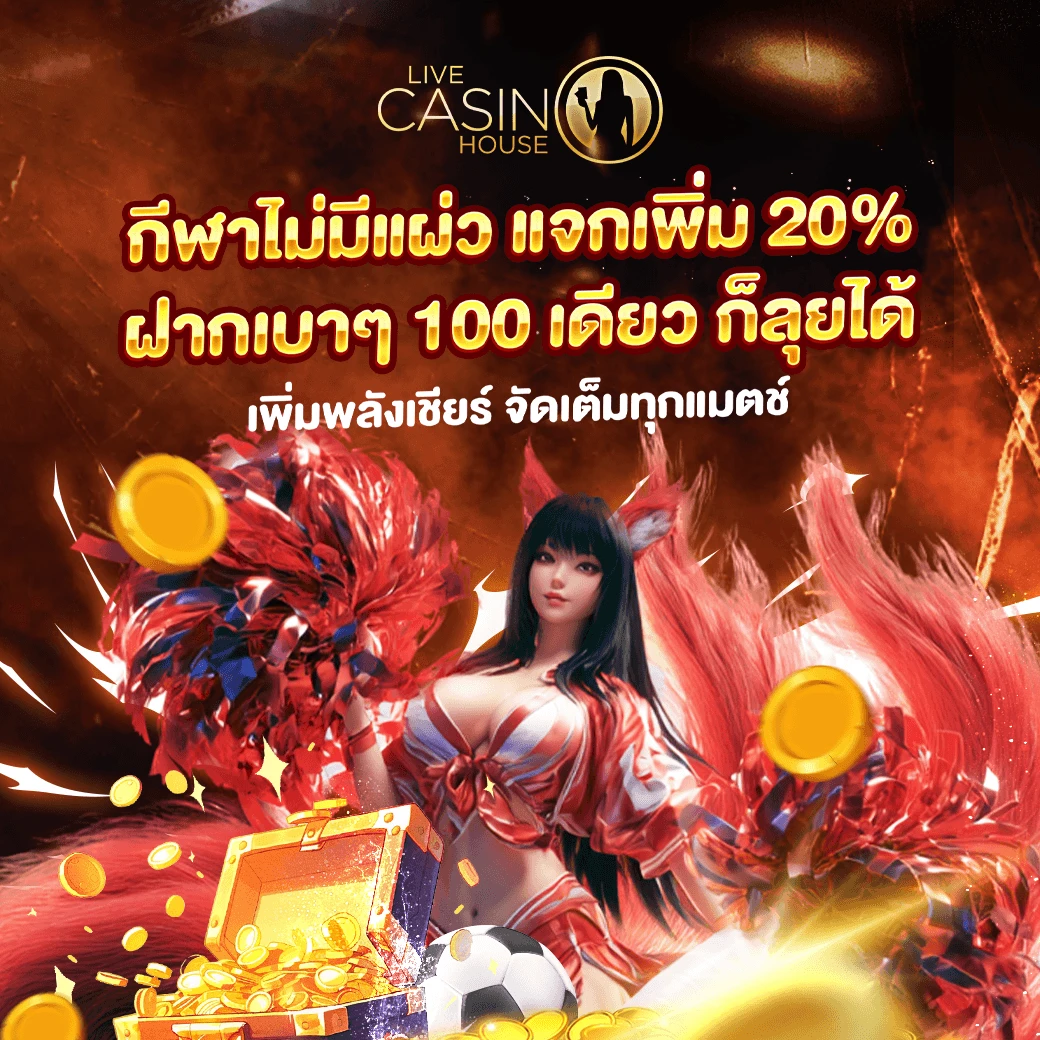 สบายหายห่วงโบนัสกีฬา 20%