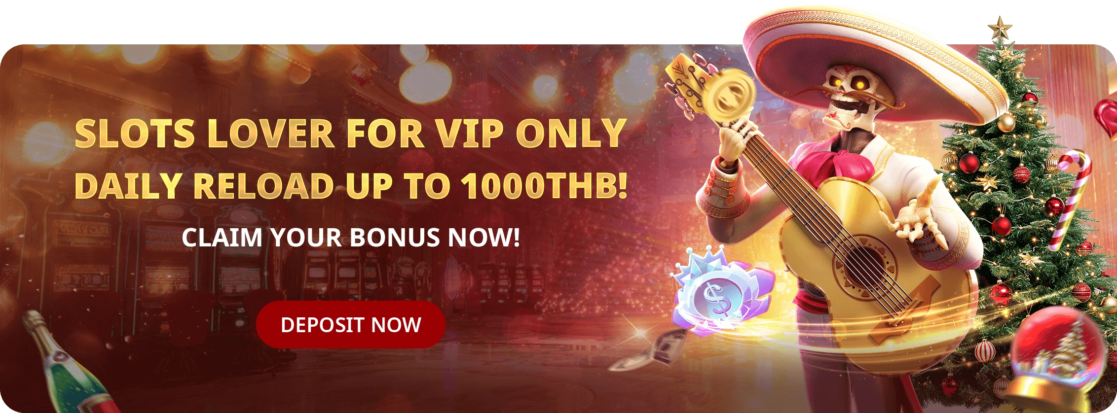 VIP - Daily Reload 15% (SLOT)